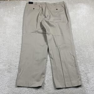 Brooks Brothers Chino Pants Mens 40x30 Khaki Clark Advantage Wrinkle Free Cotton